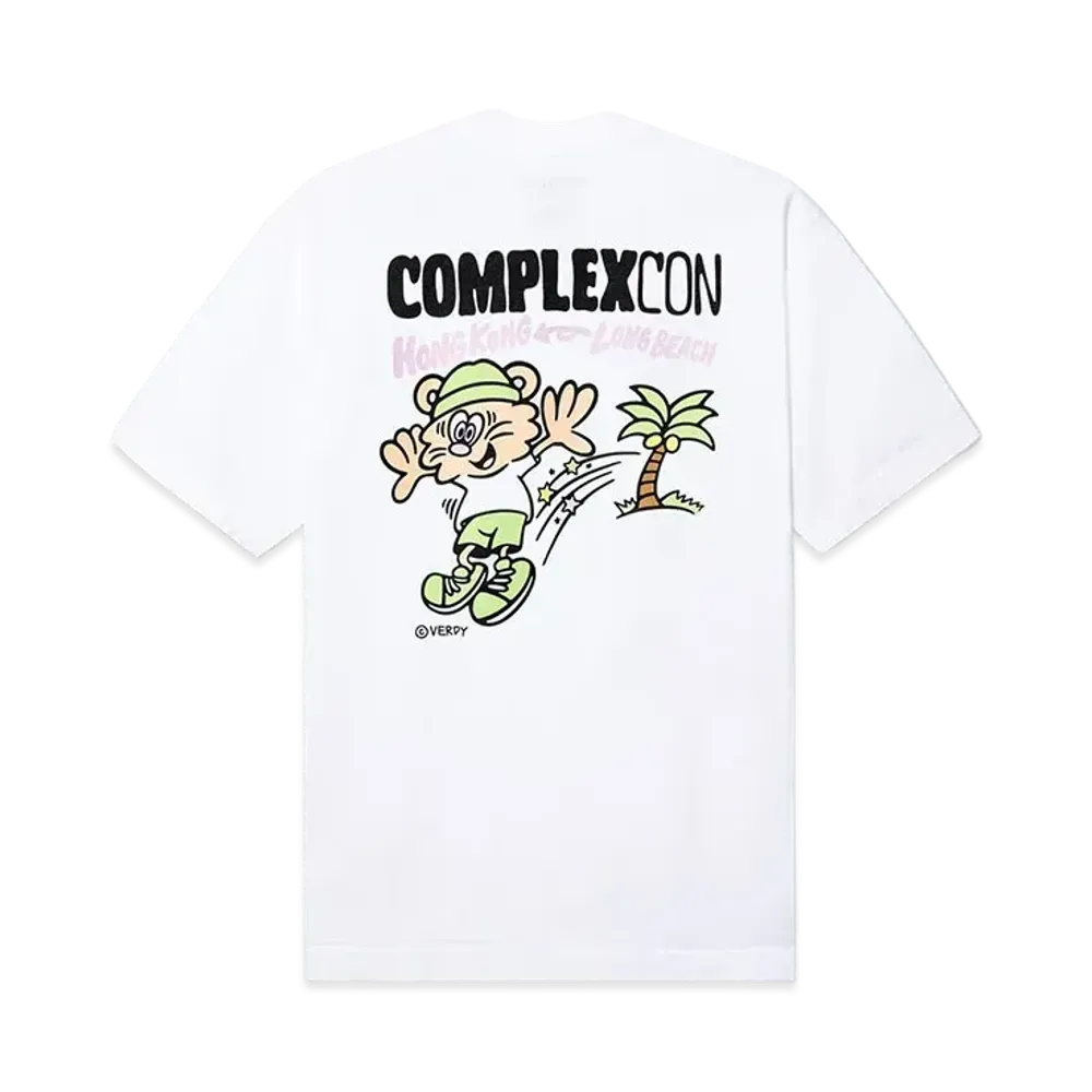 VERDY COMPLEXCON HONG KONG T-Shirt #2 "White"