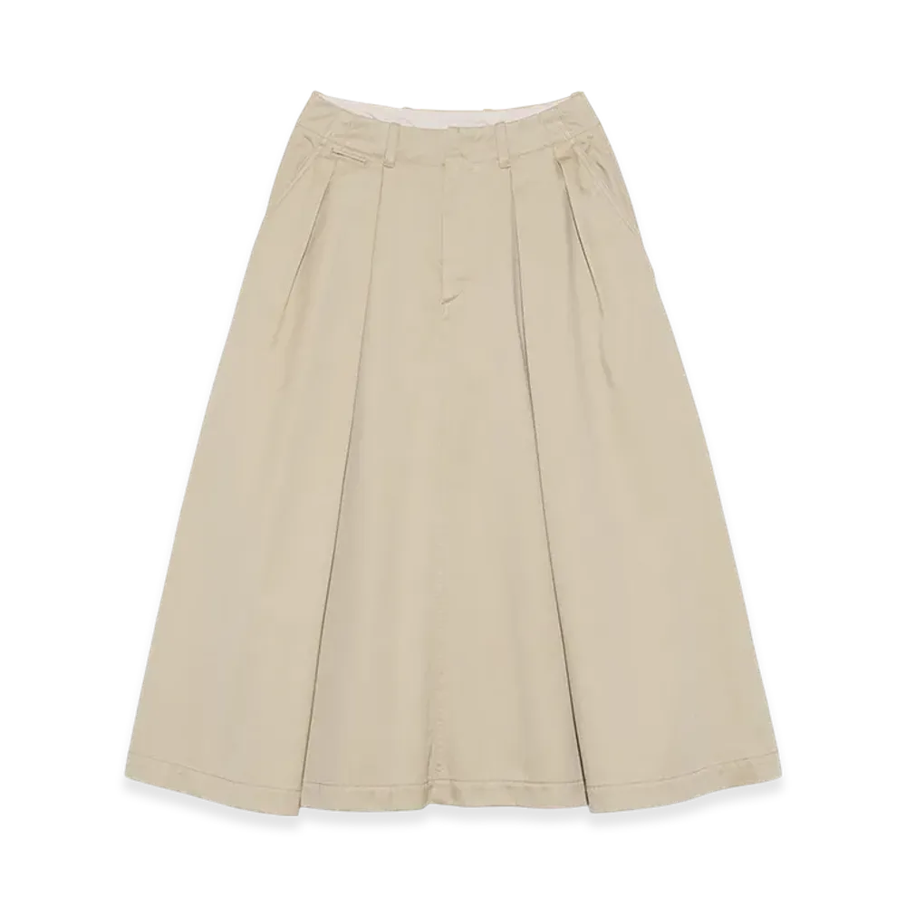nanamica Chino Skirt "Khaki"