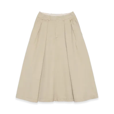 nanamica Chino Skirt "Khaki"