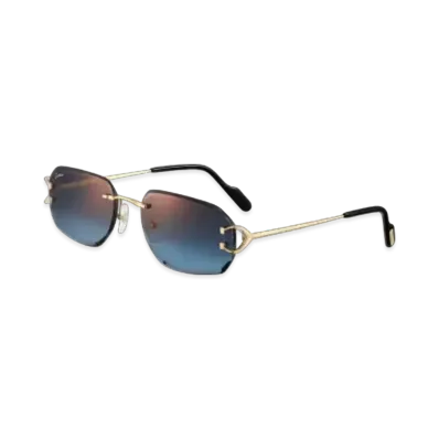 Cartier Signature C de Cartier Sunglasses "Blue"