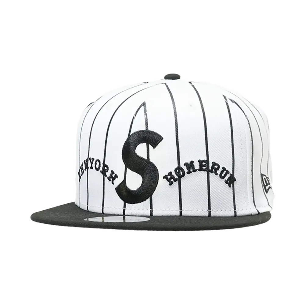 Supreme x Homerun S Logo New Era "Stripe"