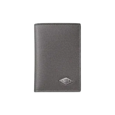 Cartier Losange Small Leather Goods, Card Holder "Gray"