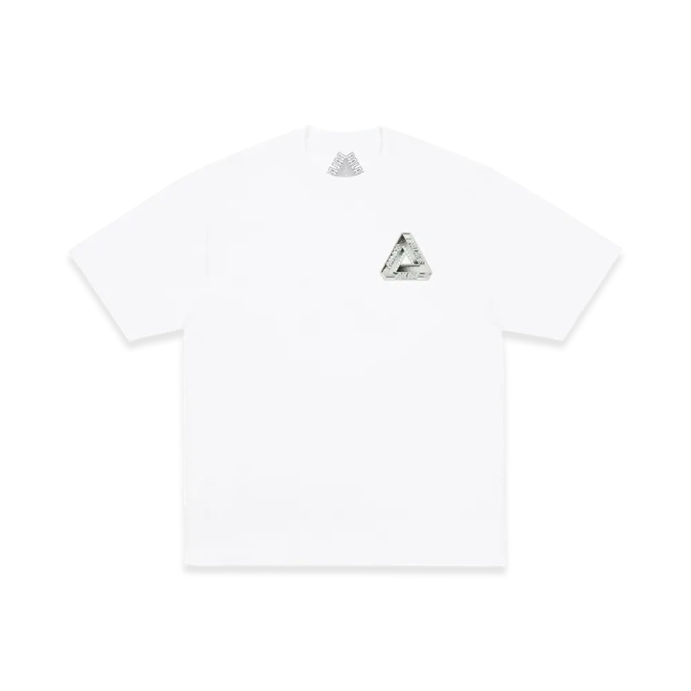 PALACE Tri Girders T Shirt "White"