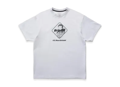 F.C.Real Bristol x Captain Tsubasa Kojiro Hyuga Emblem Tee "White"