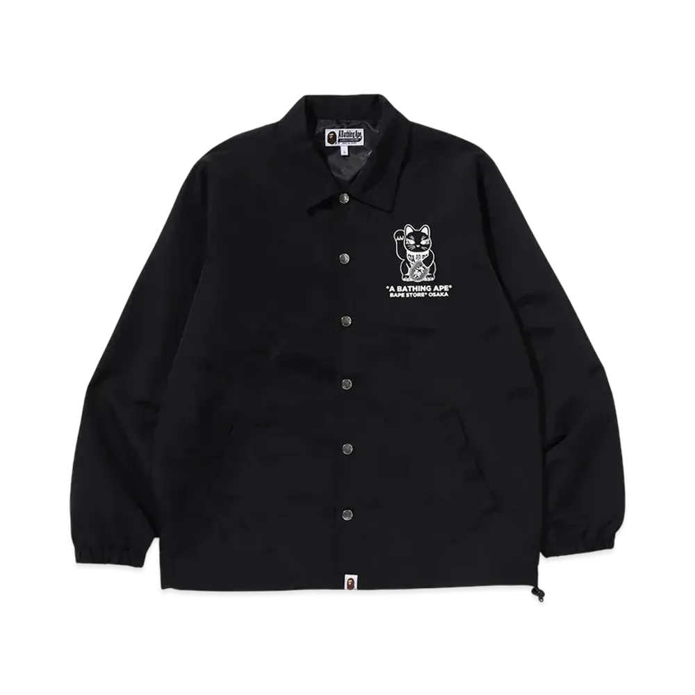 A BATHING APE Osaka Coach Jacket "Black"