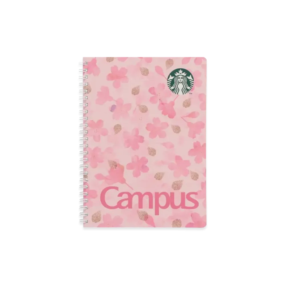 STARBUCKS SAKURA 2026 STARBUCKS Campus Ring Notebook "Pink"
