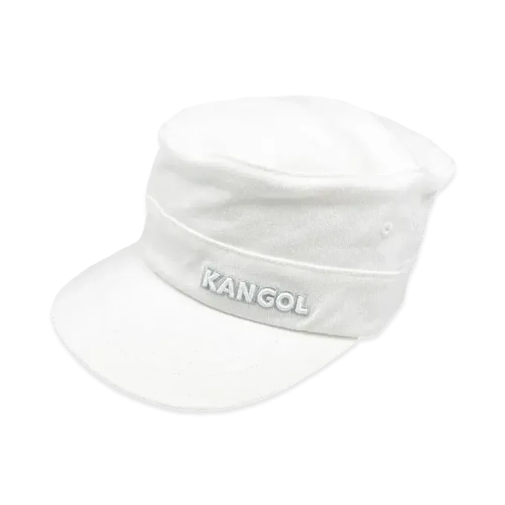 Kangol BC Kanol Cotton Twill Army Cap "White"