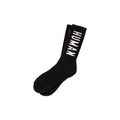 HUMAN MADE HM Logo Socks "Black"