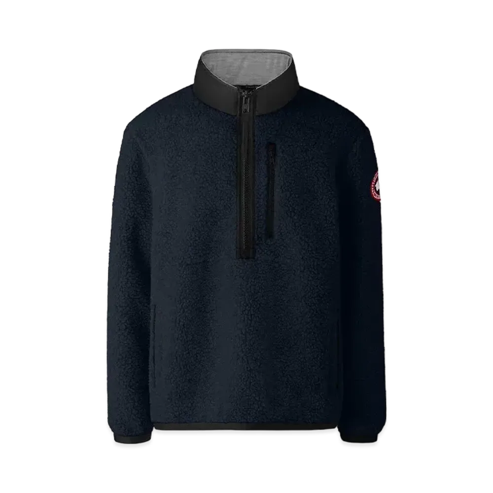 CANADA GOOSE Renfrew Pullover Kind High Pile Fleece "Atlantic Navy"