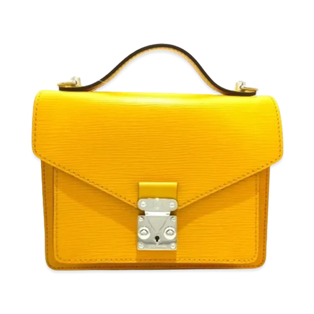 Louis Vuitton Monceau BB Epi Leather "Mimosa"