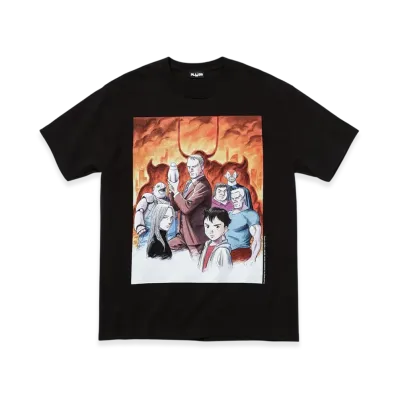 Weber x Pluto Greatest Robot On Earth T Shirt "Black"