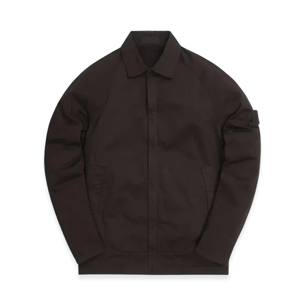 Stone Island 116F4 Ghost Piece Overshirt - 20FW "Dark Brown"