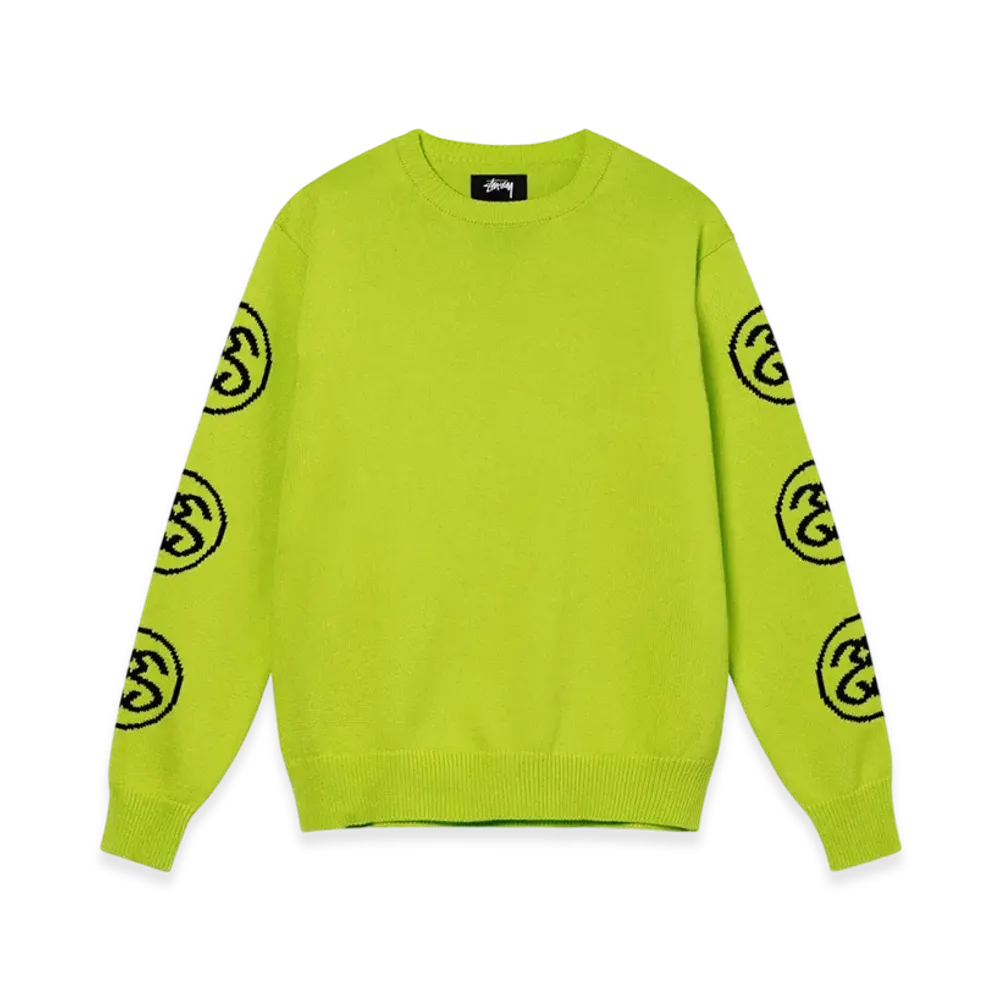 Stussy SS Link Sweater "Lime"