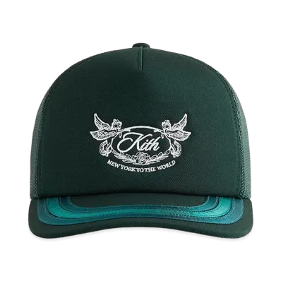 Kith Twill Nolan Trucker Hat "Algae"