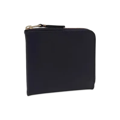 COMME des GARCONS CDG Coin Case L Shaped Non Zipper "Navy"