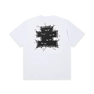 BlackEyePatch Eyes In The Wall Tee "White"