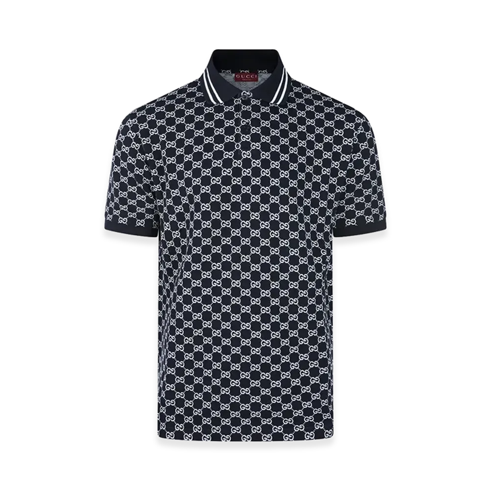 GUCCI Polo GG "Blue"