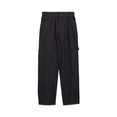 Max Mara Centro Denim Workwear Pants "Ultramarine"