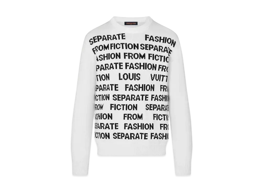 Louis Vuitton Letters Sweater