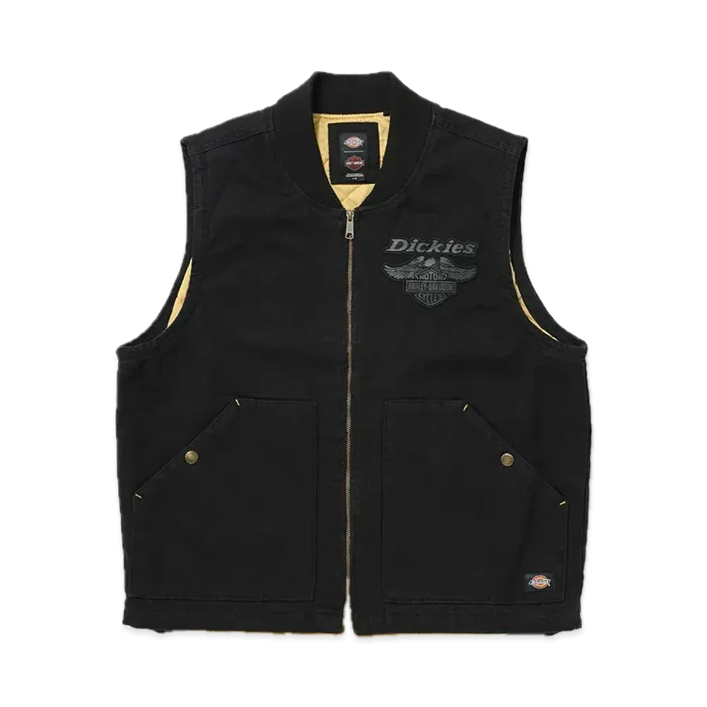 Dickies x Harley Davidson Insulated Vest "Black"