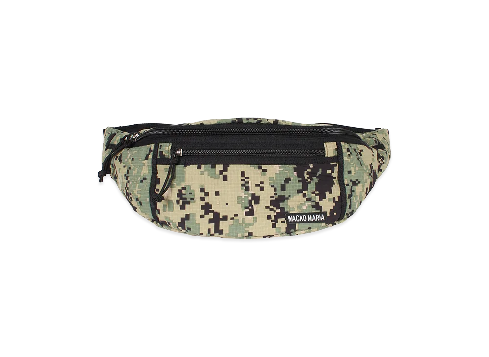 WACKO MARIA x Speak Easy Digital Camo Waist Bag "Khaki"