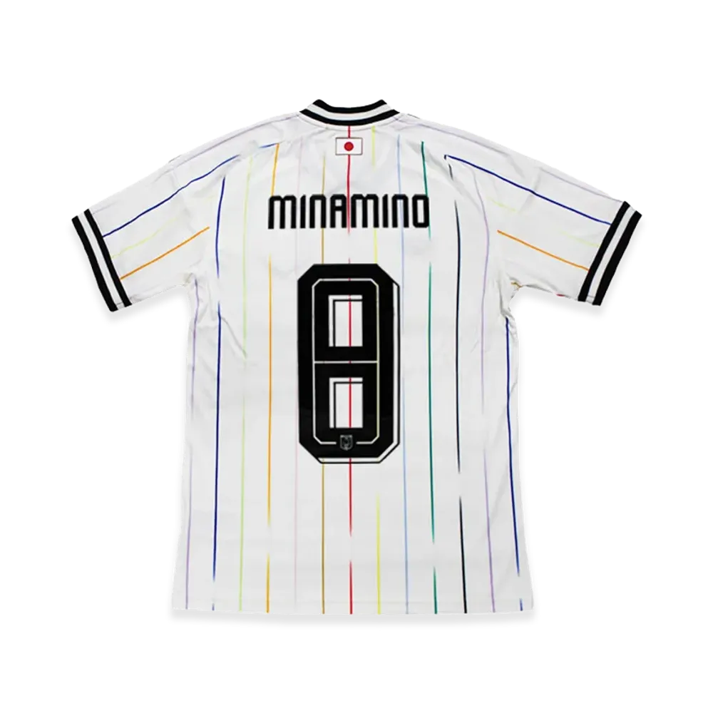 adidas Soccer Japan 2026 Away Replica Jersey #8 Takumi Minamino "OffWhite/Black"
