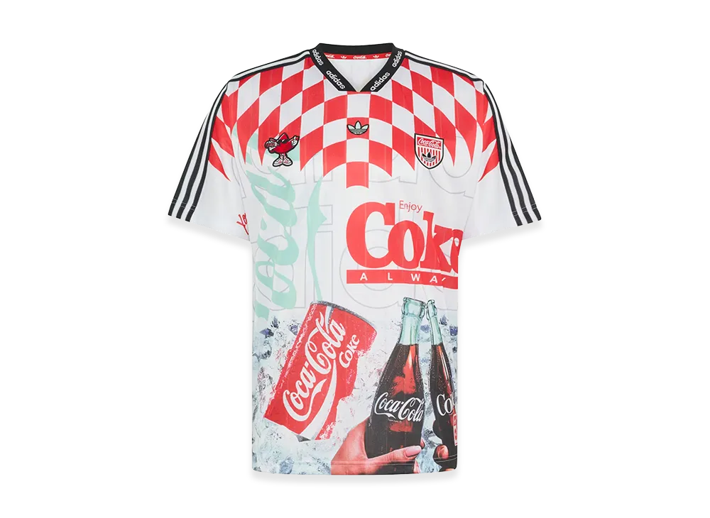 adidas x Coca-Cola Mash-Up Jersey "White/Multicolor"