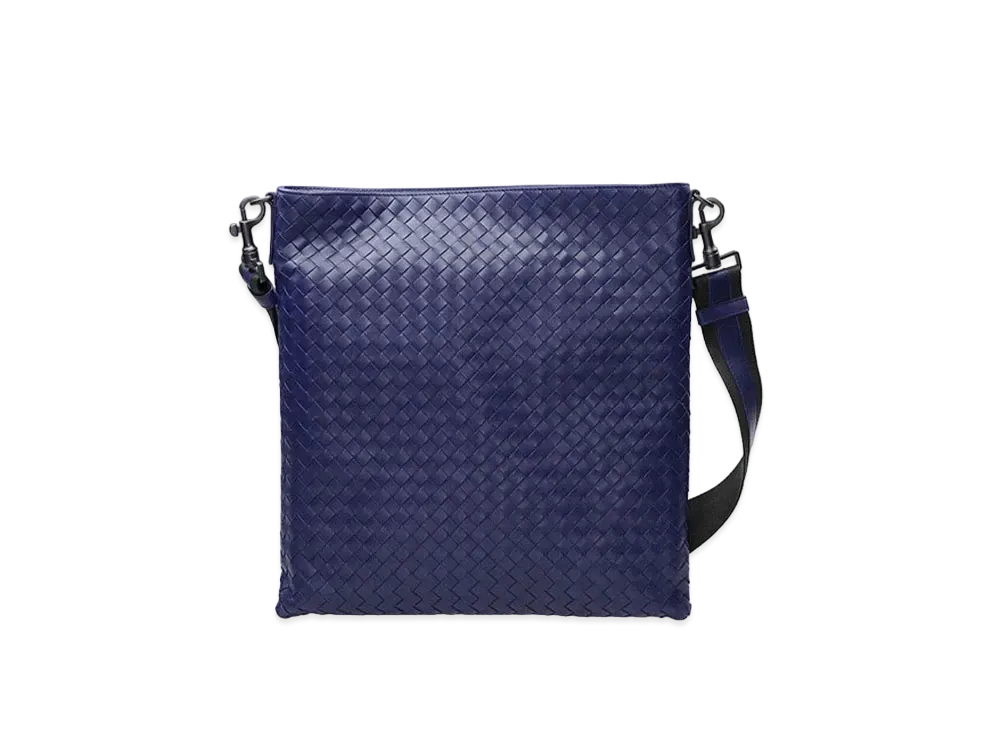 Bottega Veneta Lambskin Shoulder Bag "Purple"