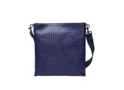 Bottega Veneta Lambskin Shoulder Bag "Purple"