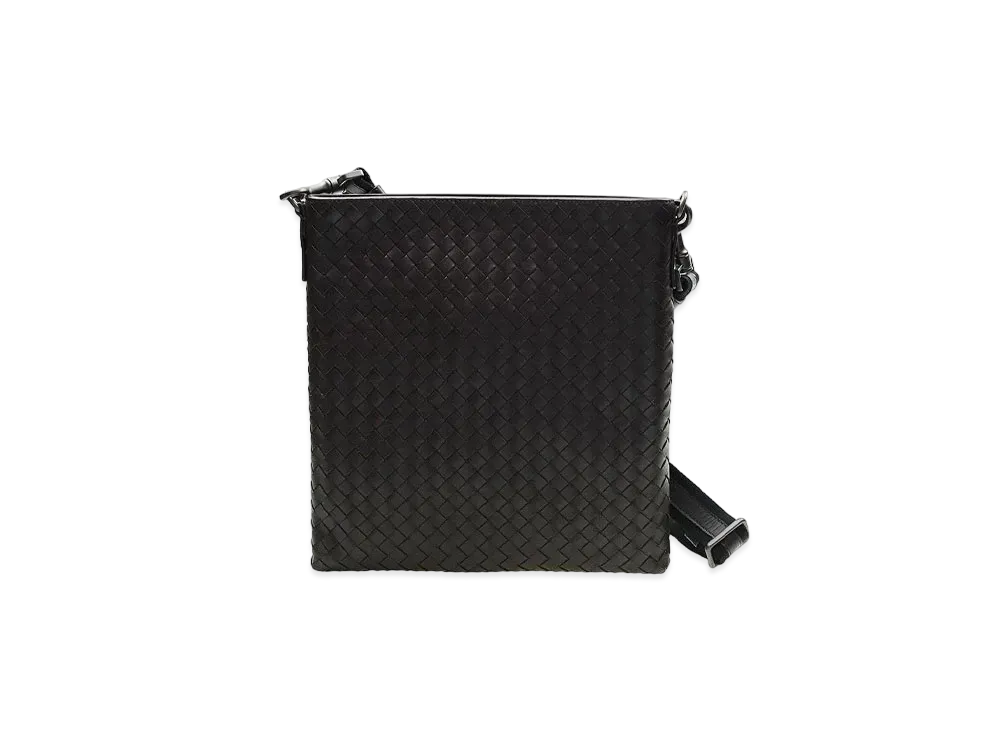 Bottega Veneta Lambskin Shoulder Bag "Brown"