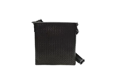 Bottega Veneta Lambskin Shoulder Bag "Brown"