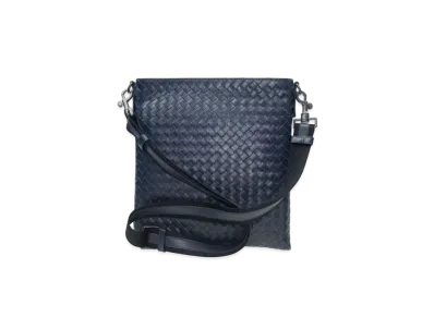 Bottega Veneta Crossbody Bag "Dark Blue"