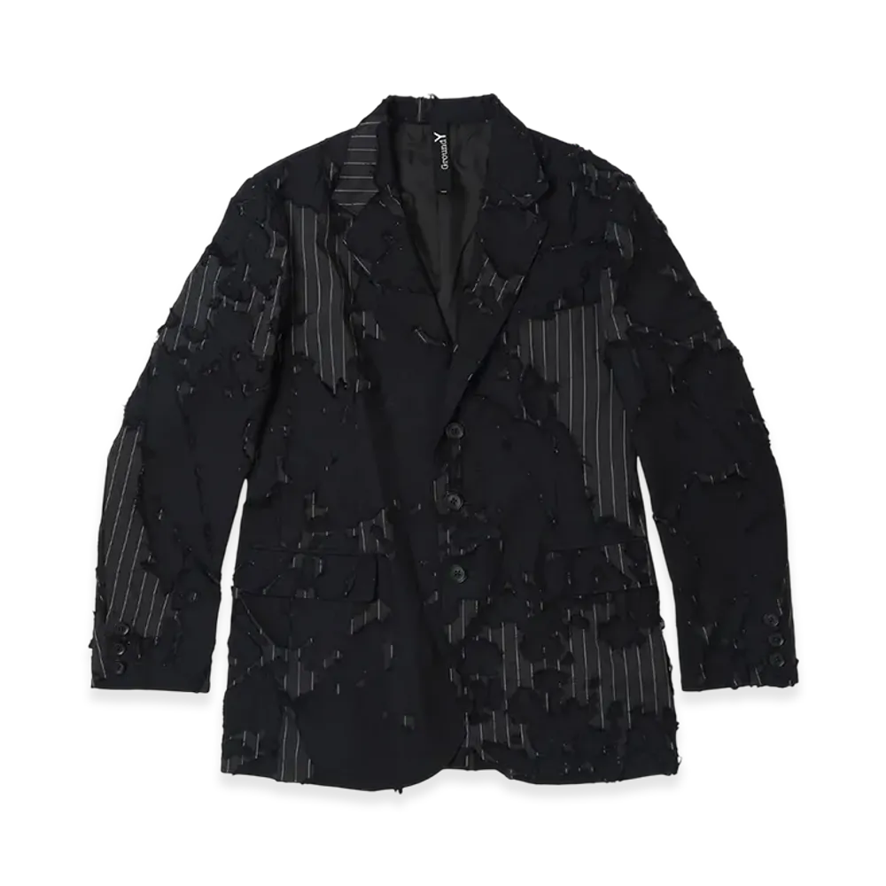 Ground Y x CHAINSAW MAN Collaborate Collection Chainsaw Opal Finishing Jacket "Black"