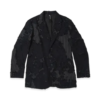 Ground Y x CHAINSAW MAN Collaborate Collection Chainsaw Opal Finishing Jacket "Black"