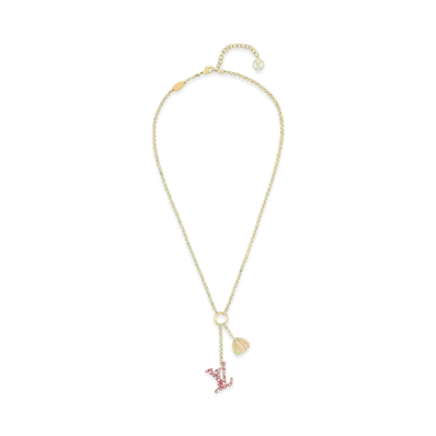 Louis Vuitton x Yayoi Kusama LV Iconic Infinity Dots Necklace "Rouge/Blanc"