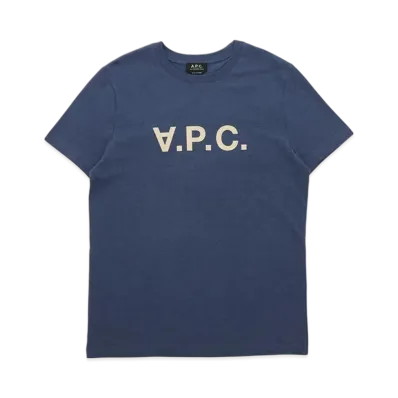 A.P.C. T-Shirt "Washed Indigo"
