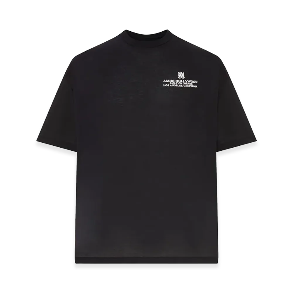 AMIRI Cotton T-Shirt With Logo "Black"