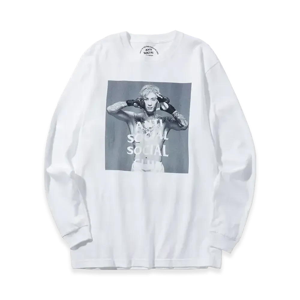 ANTI SOCIAL SOCIAL CLUB x Ren Hiramoto Photo L/S Tee "White"