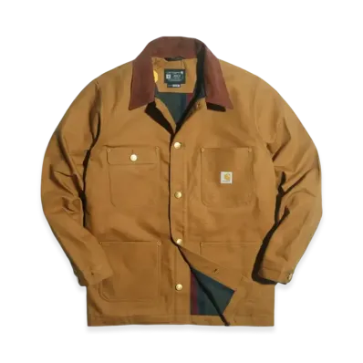Carhartt WIP Duck Chore Coat Blanket Lining "Brown"