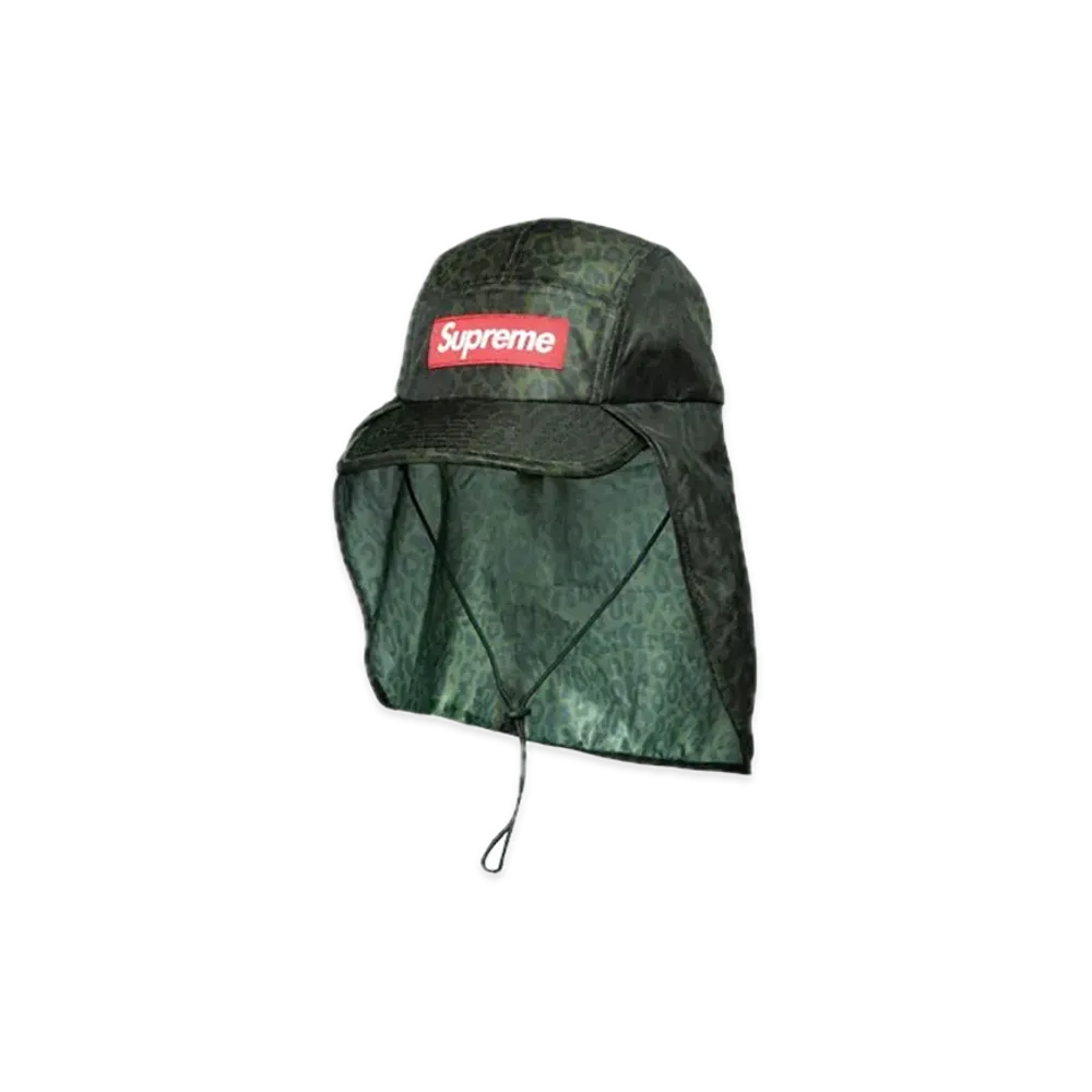 Supreme Mesh Sunshield Camp Cap "Leopard"