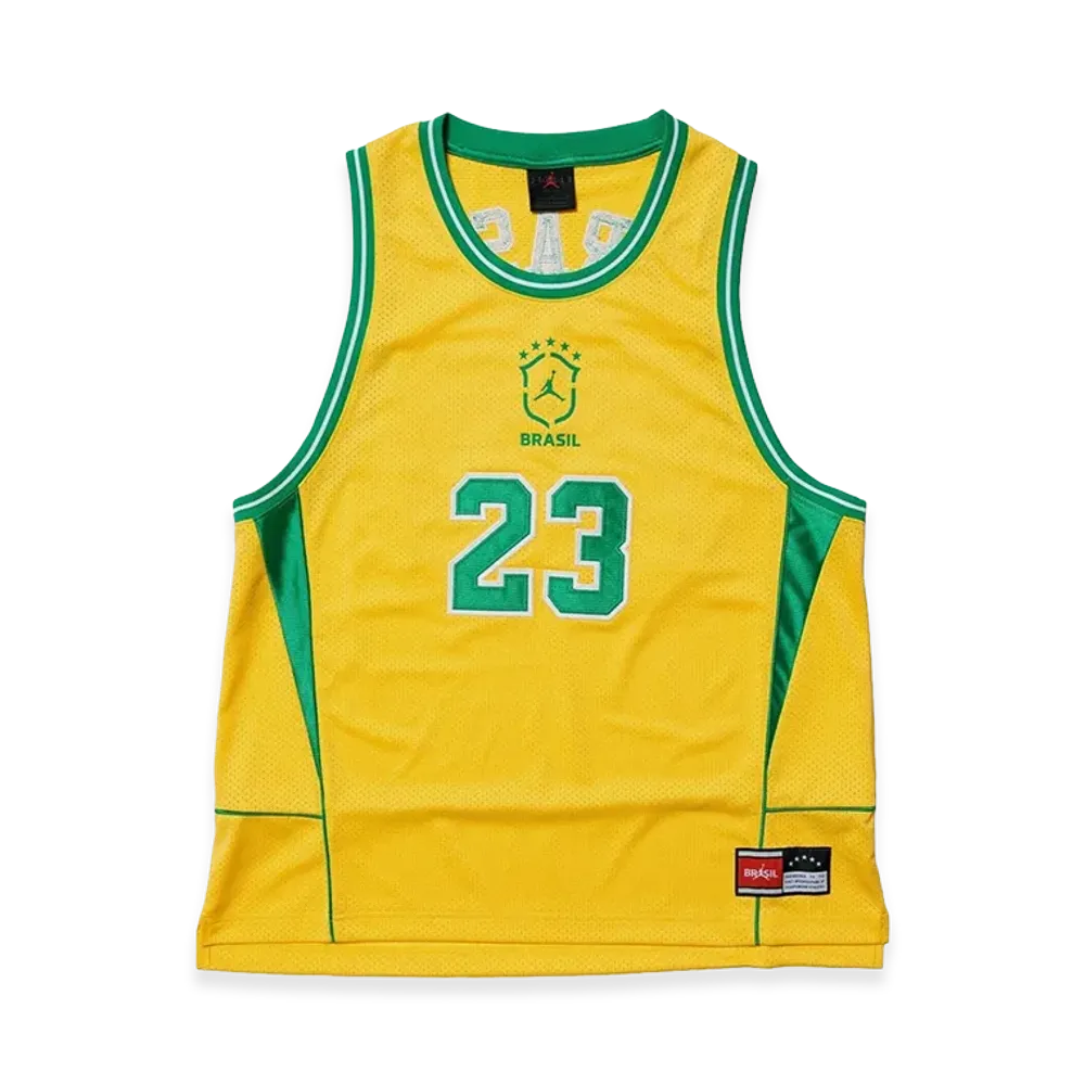 Nike Jordan Essentials Mesh Jersey P6 "Yellow"