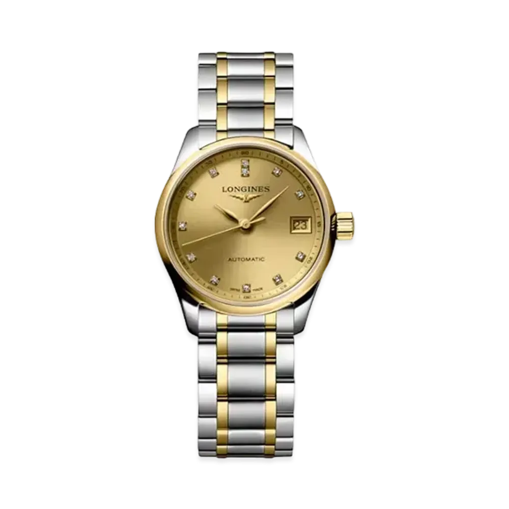 Longines Master Collection 25.50mm "Gilt/Stainless Steel/Yellow Gold" L2.128.5.37.7