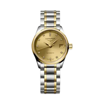 Longines Master Collection 25.50mm "Gilt/Stainless Steel/Yellow Gold" L2.128.5.37.7