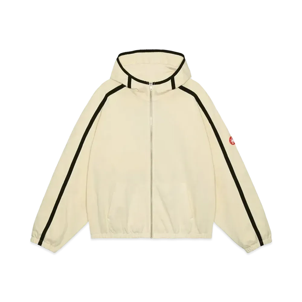 Cav Empt (C.E) Overdye Taped Light Zip Hoody "Beige"