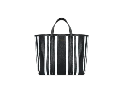 BALENCIAGA Women's Barbes Medium East-West Shopper Bag "Black"