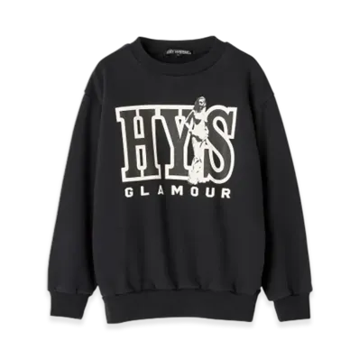 HYSTERIC GLAMOUR HYS University Sweatshirt Kids "Black"