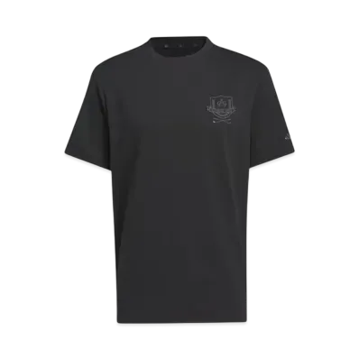 adidas GO-TO Crest Mock Shirt "Black"