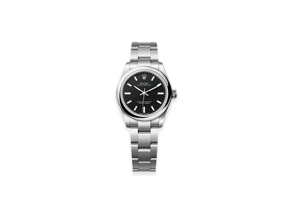 ROLEX Oyster Perpetual 31mm Oystersteel 277200 "Black"