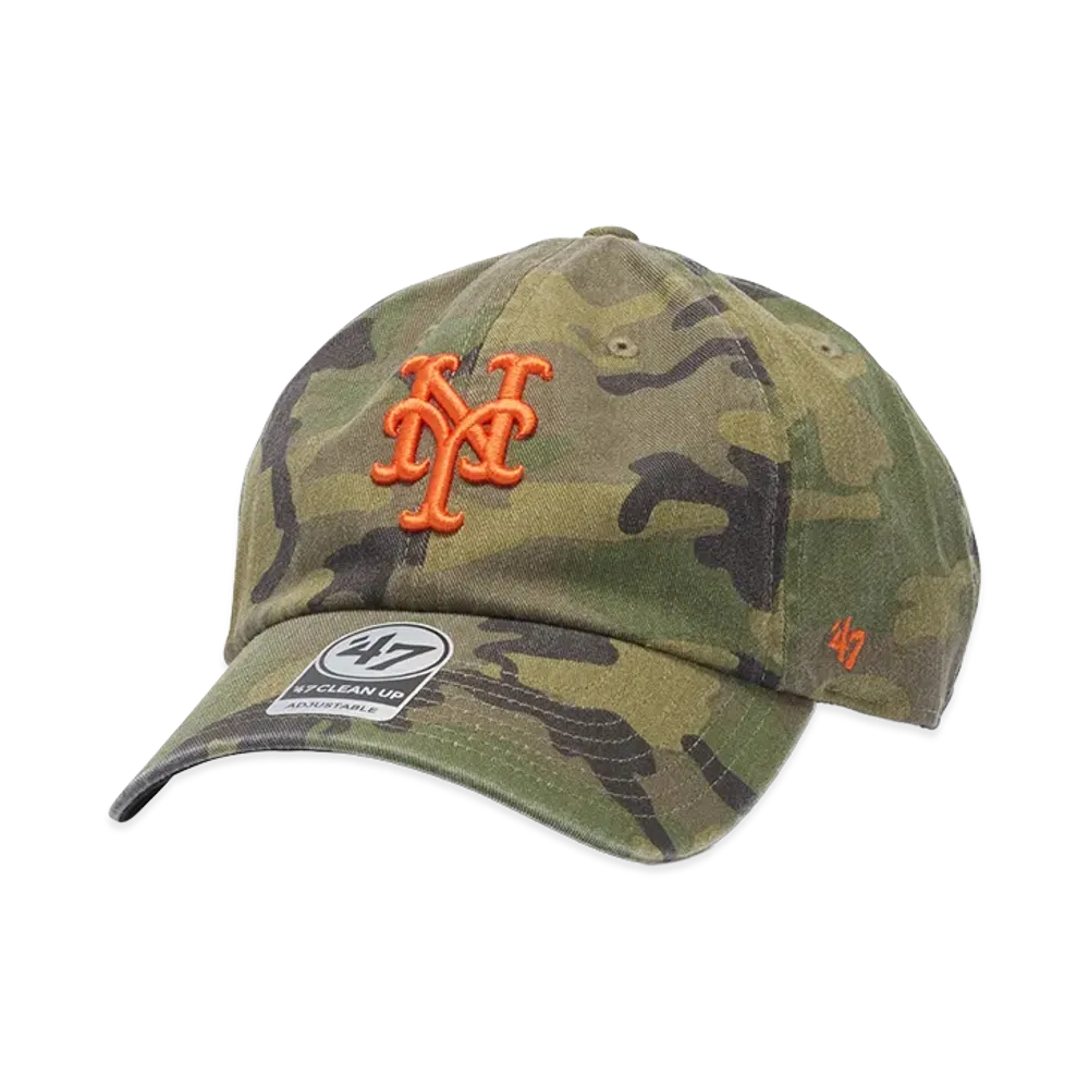 47 Clean Up New York Mets MLB Camo "Green"