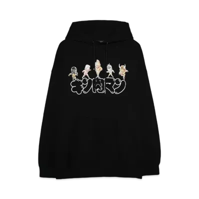 キン肉マン x MASTERMIND HOODIE "BLACK"